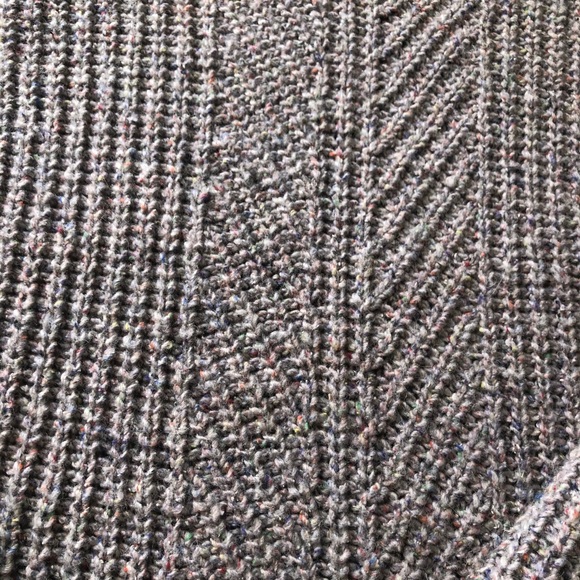 Madewell Color Flecked Ribbed Turtleneck Sweater - Picture 2 of 8